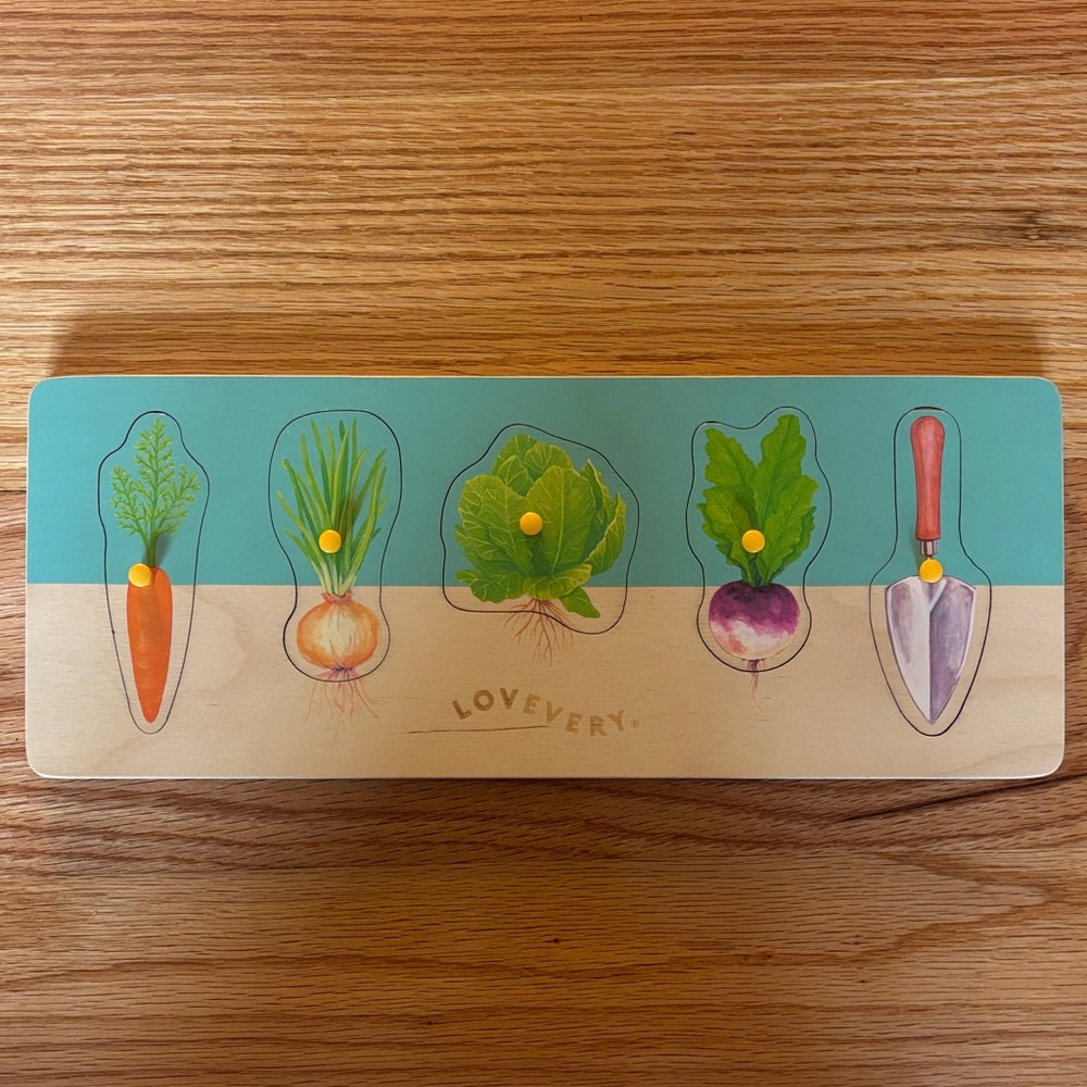 Lovevery Vegetable Puzzle